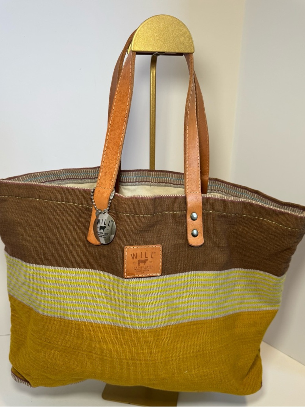 Will Leather Goods Canvas tote